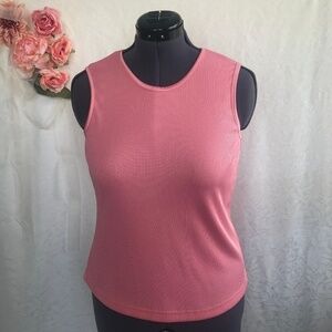 *4/$20* Kim Rogers Coral Tank Top